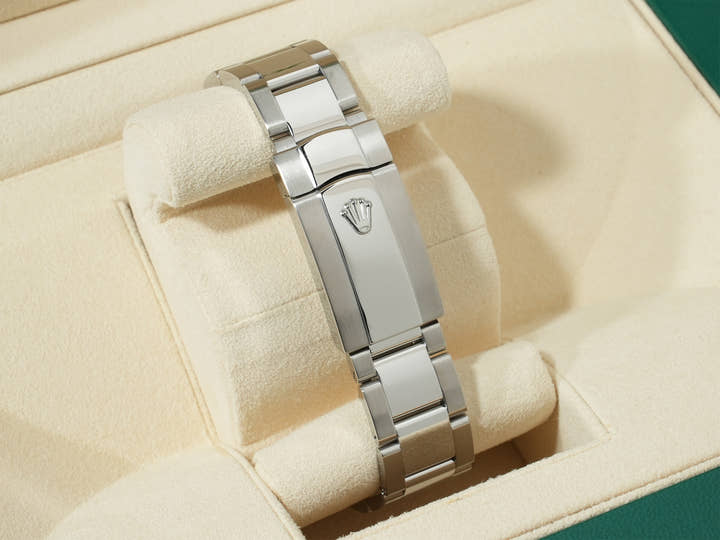 Rolex Datejust Ref.116244 SS/WG Blue Holocomputer Dial Good Condition phww67ub