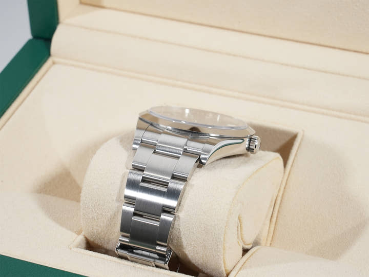 ロレックス エクスプローラーI Ref.214270 ステンレススチール ブラック文字盤