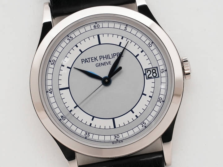 パテックフィリップ カラトラバ Ref.5296G-001 ホワイトゴールド シルバー文字盤