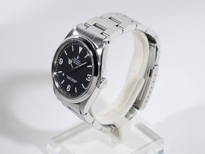 ロレックス エクスプローラーI Ref.1016 ステンレススチール ブラック文字盤 中古 qwgphezi