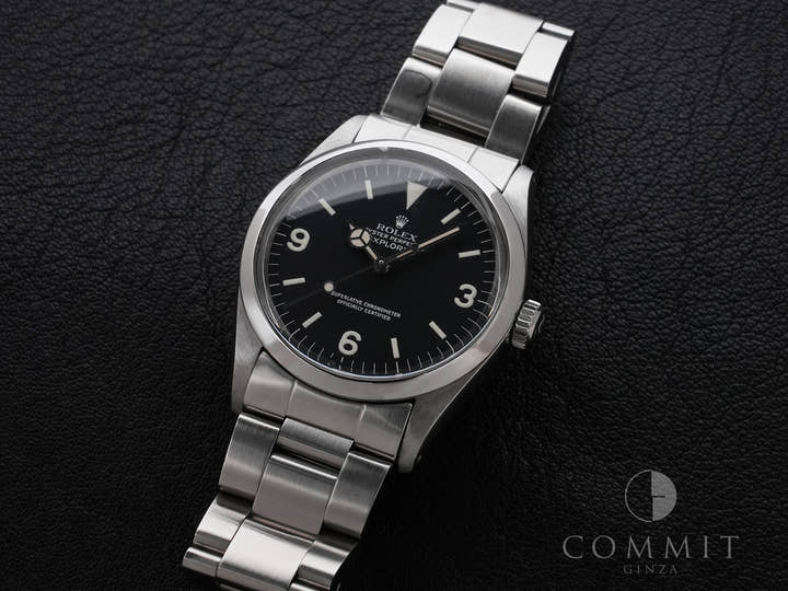 ロレックス エクスプローラーI Ref.1016 ステンレススチール ブラック文字盤 中古 qwgphezi