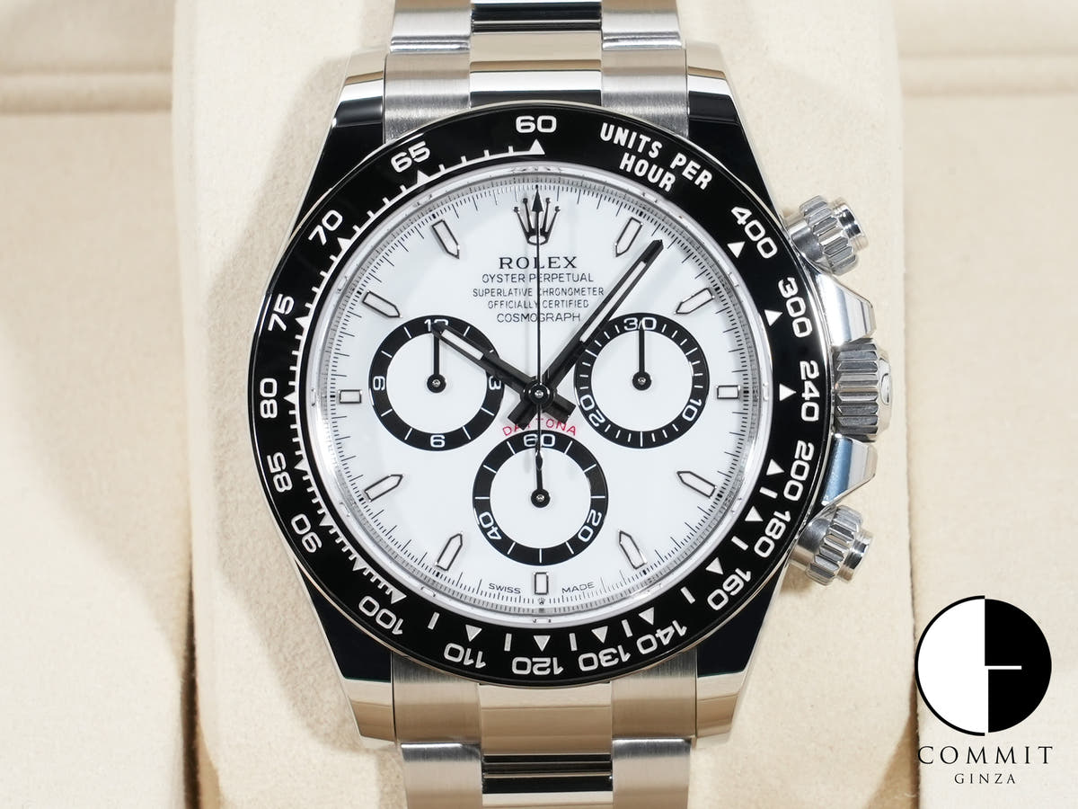 ロレックス デイトナ Ref.126500LN ステンレススチール ホワイト文字盤