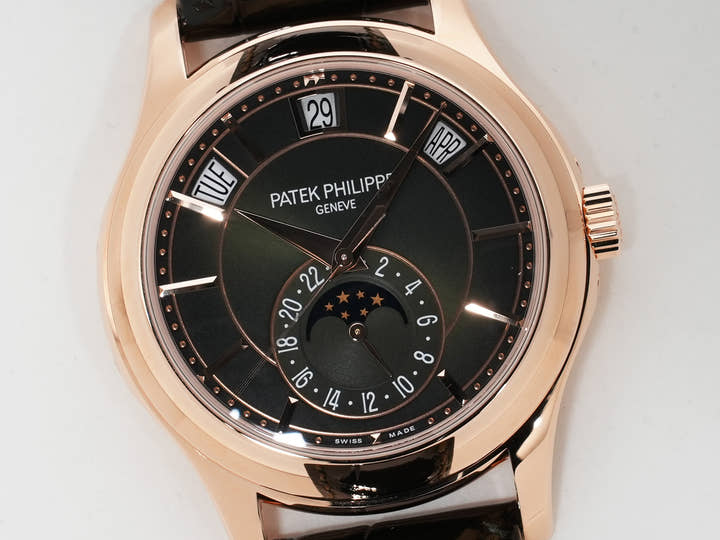 Patek Philippe Annual Calendar Ref.5205R-011 18KRG Olive Green Dial Unused cuguiqpz
