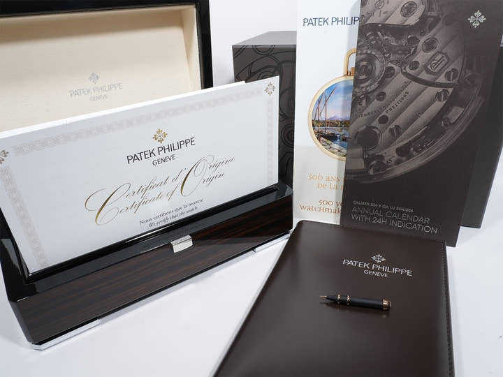 Patek Philippe Annual Calendar Ref.5205R-011 18KRG Olive Green Dial Unused cuguiqpz