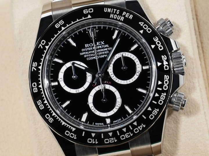 Rolex Daytona Ref.126500LN SS Black Dial Used 7poewpk3