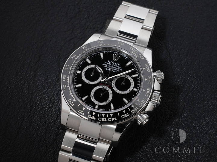 Rolex Daytona Ref.126500LN SS Black Dial Used 7poewpk3