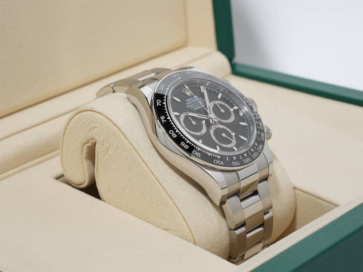 ロレックス デイトナ Ref.126500LN ステンレススチール ブラック文字盤