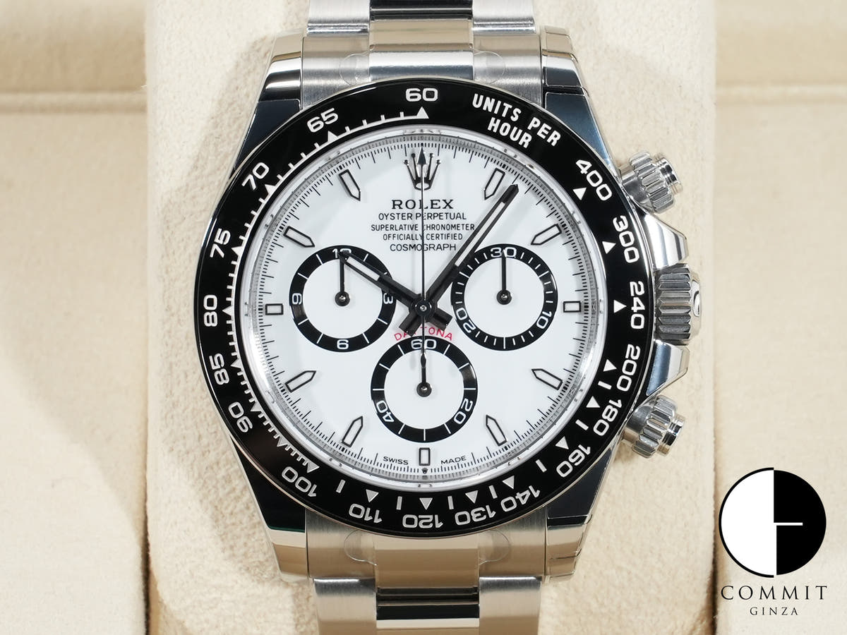 ロレックス デイトナ Ref.126500LN ステンレススチール ホワイト文字盤