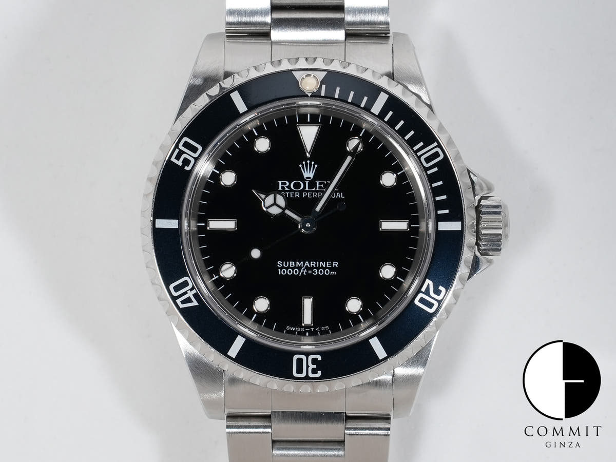 Rolex Submariner No Date Ref.14060 SS Black Dial Used 9j2jfa3t
