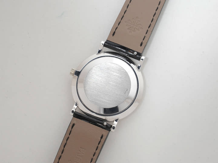 パテックフィリップ カラトラバ Ref.3919G-001 ホワイトゴールド ホワイト文字盤