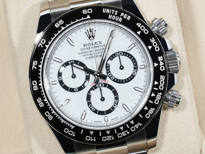 ロレックス デイトナ Ref.126500LN ステンレススチール ホワイト文字盤