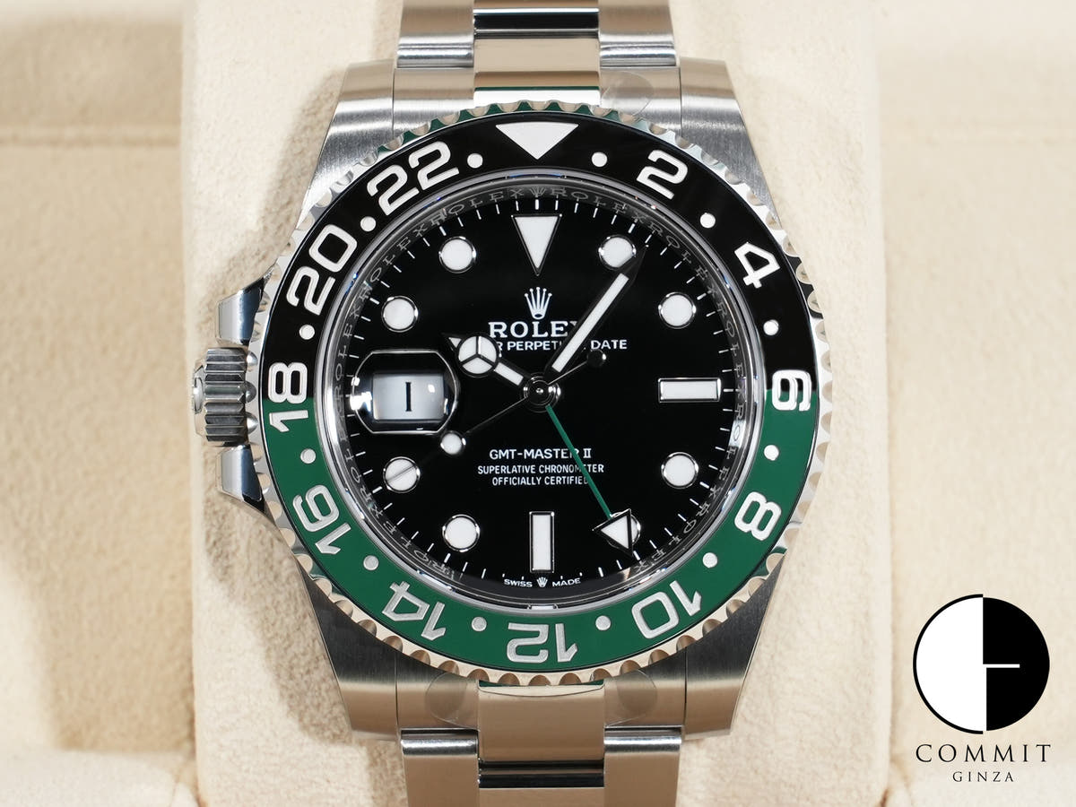 Rolex GMT Master II Ref.126720VTNR SS Black Dial Oyster Bracelet Unused p4wixype