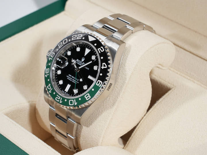 Rolex GMT Master II Ref.126720VTNR SS Black Dial Oyster Bracelet Unused p4wixype