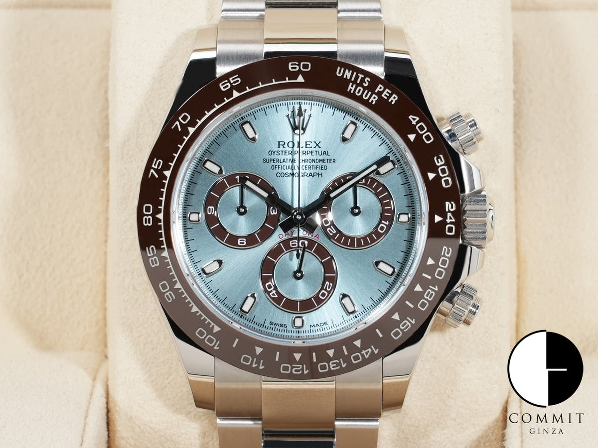 ロレックス デイトナ Ref.116506 プラチナ アイスブルー文字盤