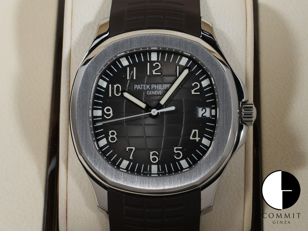 パテックフィリップ アクアノート エクストララージ Ref.5167/1A-001 ステンレススチール ブラック文字盤
