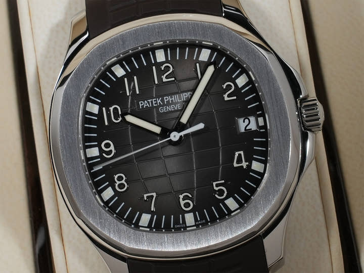 パテックフィリップ アクアノート エクストララージ Ref.5167/1A-001 ステンレススチール ブラック文字盤