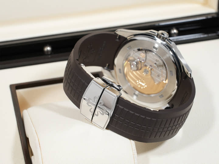 パテックフィリップ アクアノート エクストララージ Ref.5167/1A-001 ステンレススチール ブラック文字盤