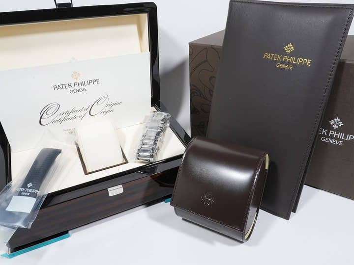 パテックフィリップ アクアノート エクストララージ Ref.5167/1A-001 ステンレススチール ブラック文字盤