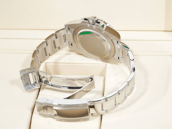 Rolex GMT Master II Ref.126710GRNR SS Black Dial Oyster Bracelet Unused fc8ydzyk