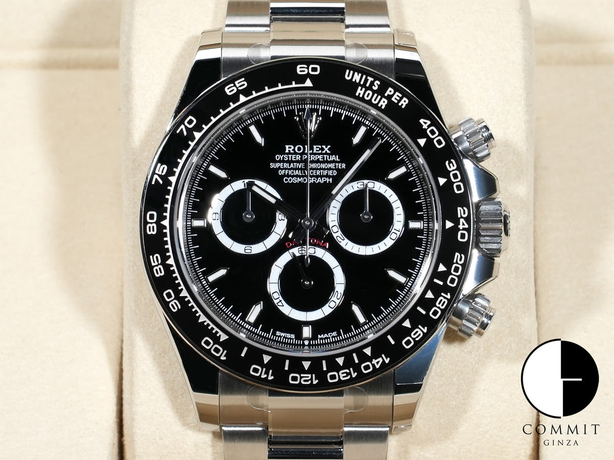 ロレックス デイトナ Ref.126500LN ステンレススチール ブラック文字盤