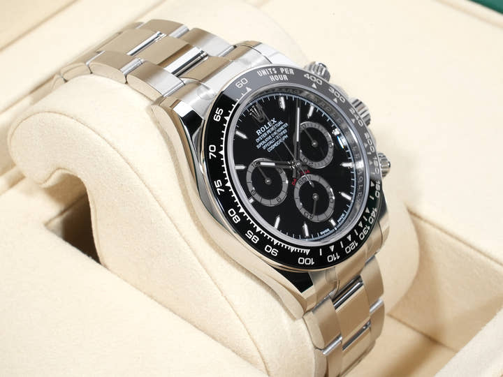 ロレックス デイトナ Ref.126500LN ステンレススチール ブラック文字盤