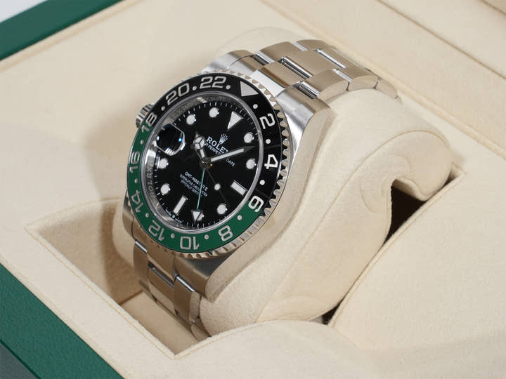 Rolex GMT Master II Ref.126720VTNR SS Black Dial Oyster Bracelet Good Condition qdoay8qa