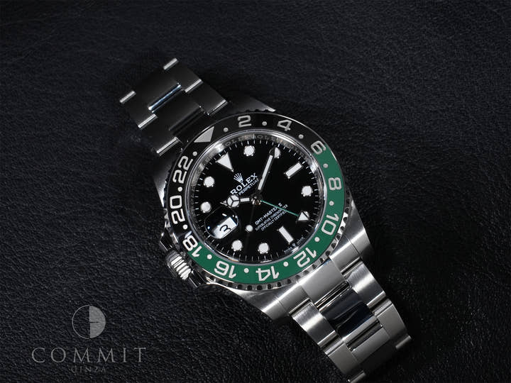 Rolex GMT Master II Ref.126720VTNR SS Black Dial Oyster Bracelet Good Condition qdoay8qa