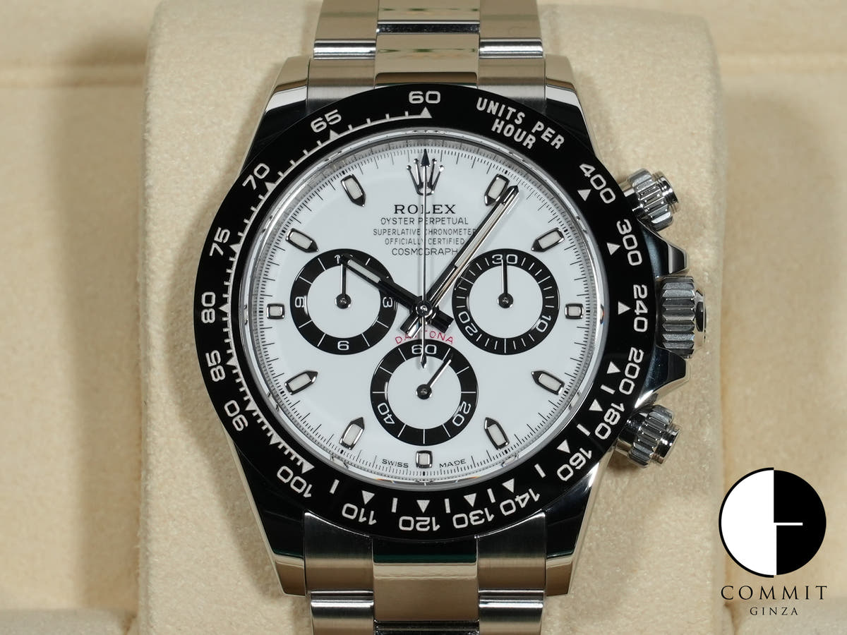 ロレックス デイトナ Ref.116500LN ステンレススチール ホワイト文字盤