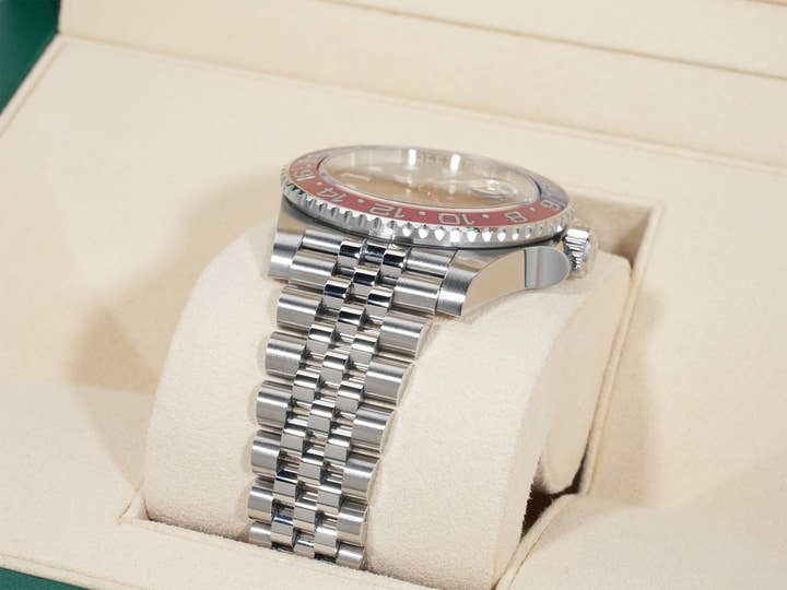 ロレックス GMTマスターII Ref.126710BLRO ステンレススチール ブラック文字盤 ジュビリーブレスレット