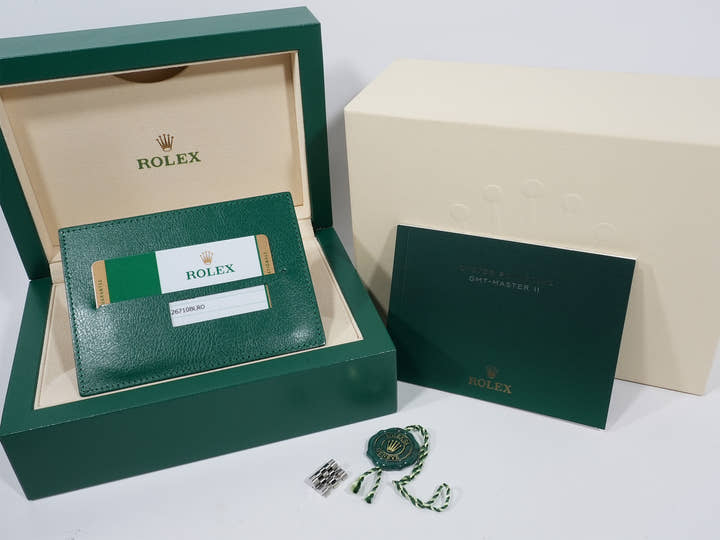 ロレックス GMTマスターII Ref.126710BLRO ステンレススチール ブラック文字盤 ジュビリーブレスレット