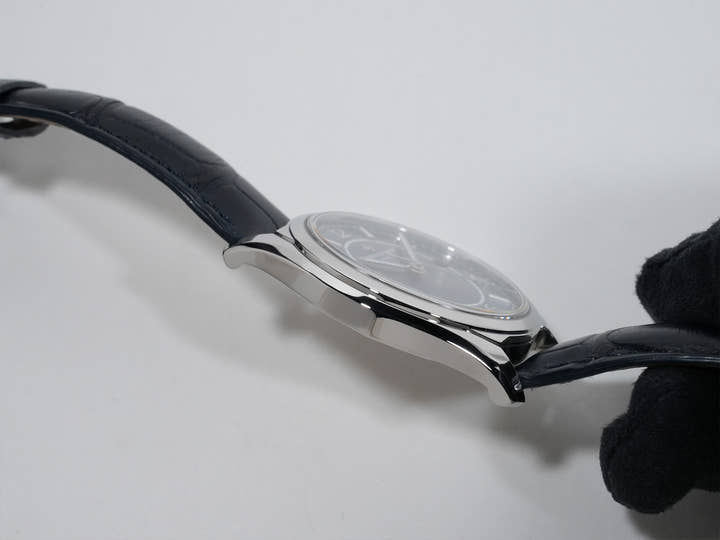 ヴァシュロンコンスタンタン フィフティーシックス オートマティック Ref.4600E/000A-B487 SS ブルー文字盤 美中古 vjttfz7p