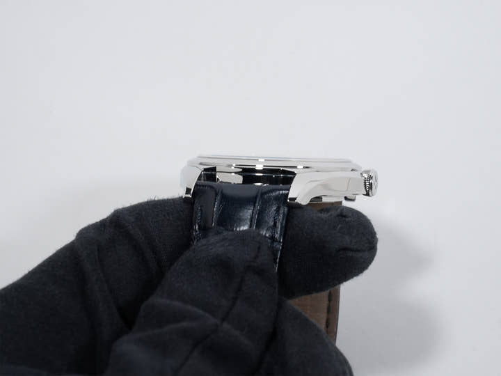 ヴァシュロンコンスタンタン フィフティーシックス オートマティック Ref.4600E/000A-B487 SS ブルー文字盤 美中古 vjttfz7p