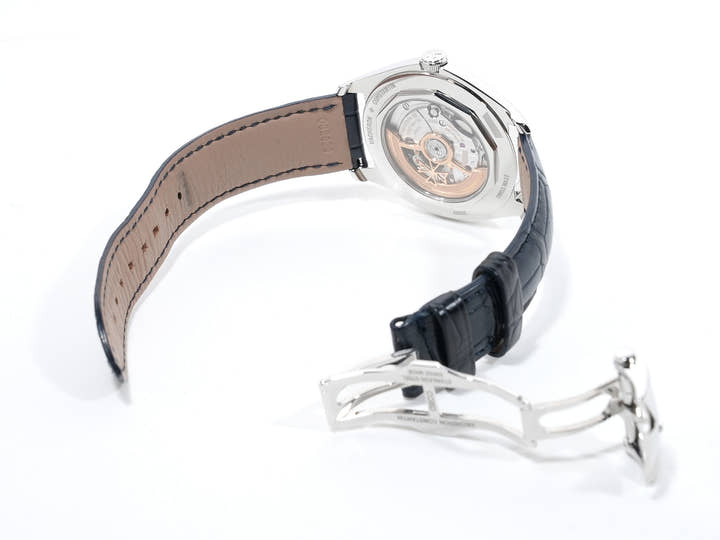 ヴァシュロンコンスタンタン フィフティーシックス オートマティック Ref.4600E/000A-B487 SS ブルー文字盤 美中古 vjttfz7p