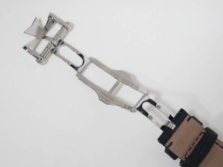 ヴァシュロンコンスタンタン フィフティーシックス オートマティック Ref.4600E/000A-B487 SS ブルー文字盤 美中古 vjttfz7p