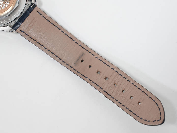 ヴァシュロンコンスタンタン フィフティーシックス オートマティック Ref.4600E/000A-B487 SS ブルー文字盤 美中古 vjttfz7p