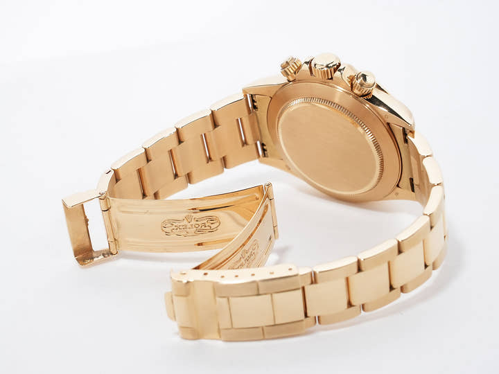 ロレックス デイトナ エルプリメロ Ref.16528 イエローゴールド ブラック文字盤