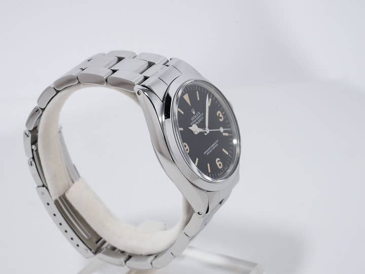 ロレックス エクスプローラーI Ref.1016 ステンレススチール ブラック文字盤 中古 yxde3otv