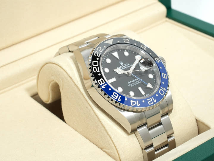 ロレックス GMTマスターII Ref.126710BLNR ステンレススチール ブラック文字盤 オイスターブレスレット
