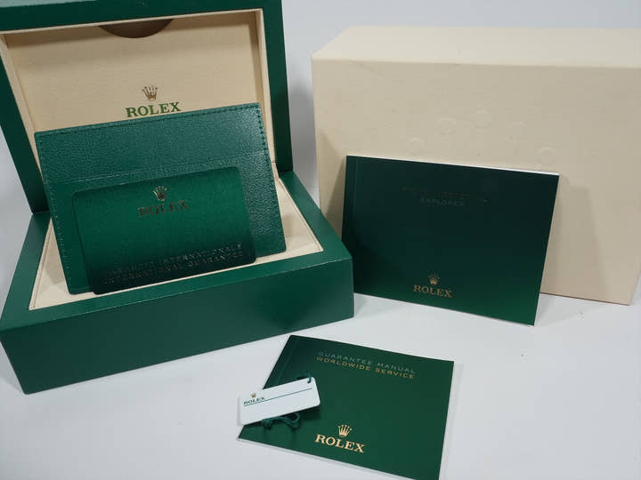 ロレックス エクスプローラー36 Ref.124270 ステンレススチール ブラック文字盤