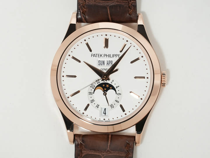 Patek Philippe Complications Ref.5396R-011 18KRG Opaline Silver Dial Good Condition qgepok96