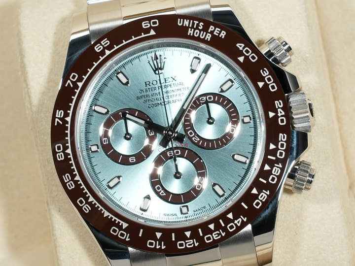 ロレックス デイトナ Ref.116506 プラチナ アイスブルー文字盤