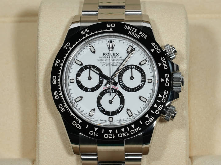 ロレックス デイトナ Ref.116500LN ステンレススチール ホワイト文字盤