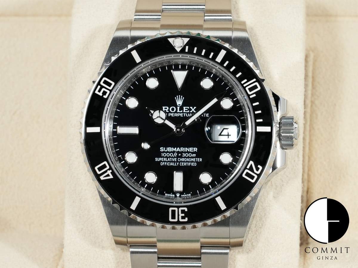 ロレックス サブマリーナー デイト Ref.126610LN ステンレススチール ブラック文字盤