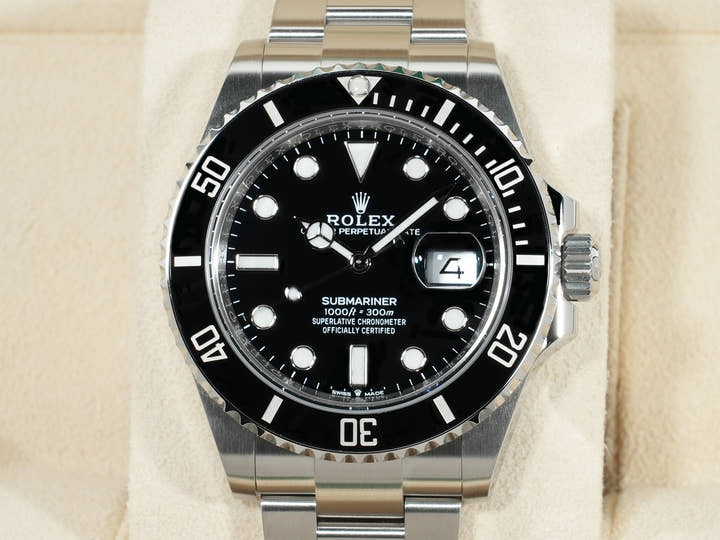 ロレックス サブマリーナー デイト Ref.126610LN ステンレススチール ブラック文字盤