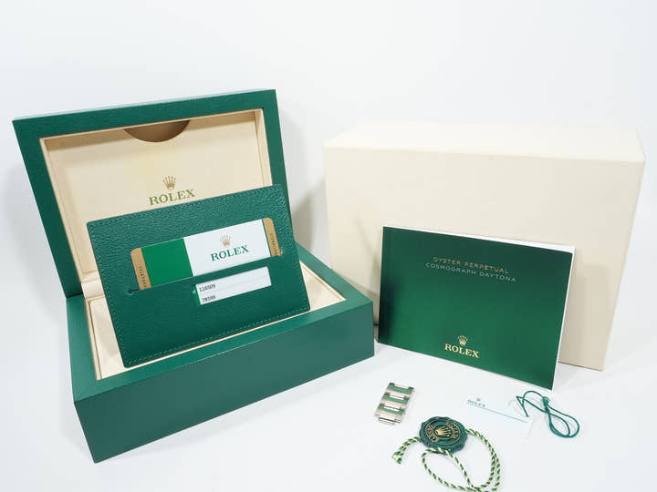 ロレックス デイトナ Ref.116509 ホワイトゴールド ブルー文字盤 美中古 xmt9tp4v