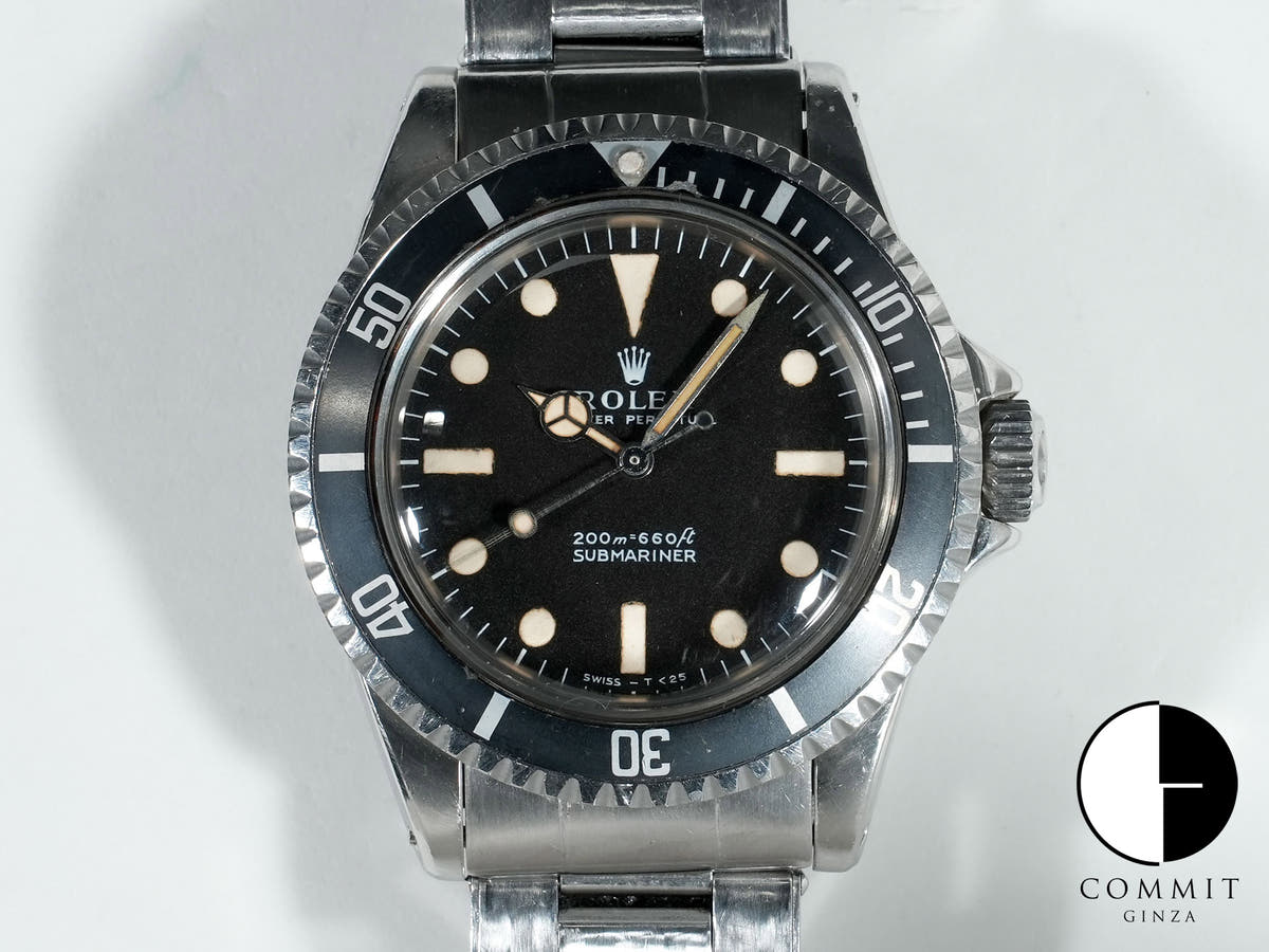 Rolex Submariner Ref.5513 SS Black Dial Used qpi48xzr