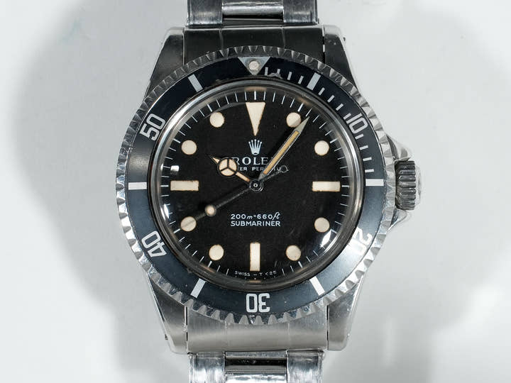 Rolex Submariner Ref.5513 SS Black Dial Used qpi48xzr