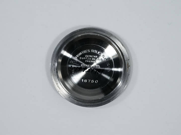 ロレックス GMTマスター Ref.16750 ステンレススチール ブラック文字盤 オイスターブレスレット