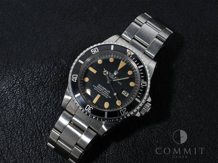 ロレックス シードゥエラー Ref.1665 ステンレススチール ブラック文字盤