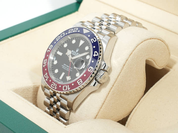 ロレックス GMTマスターII Ref.126710BLRO ステンレススチール ブラック文字盤 ジュビリーブレスレット